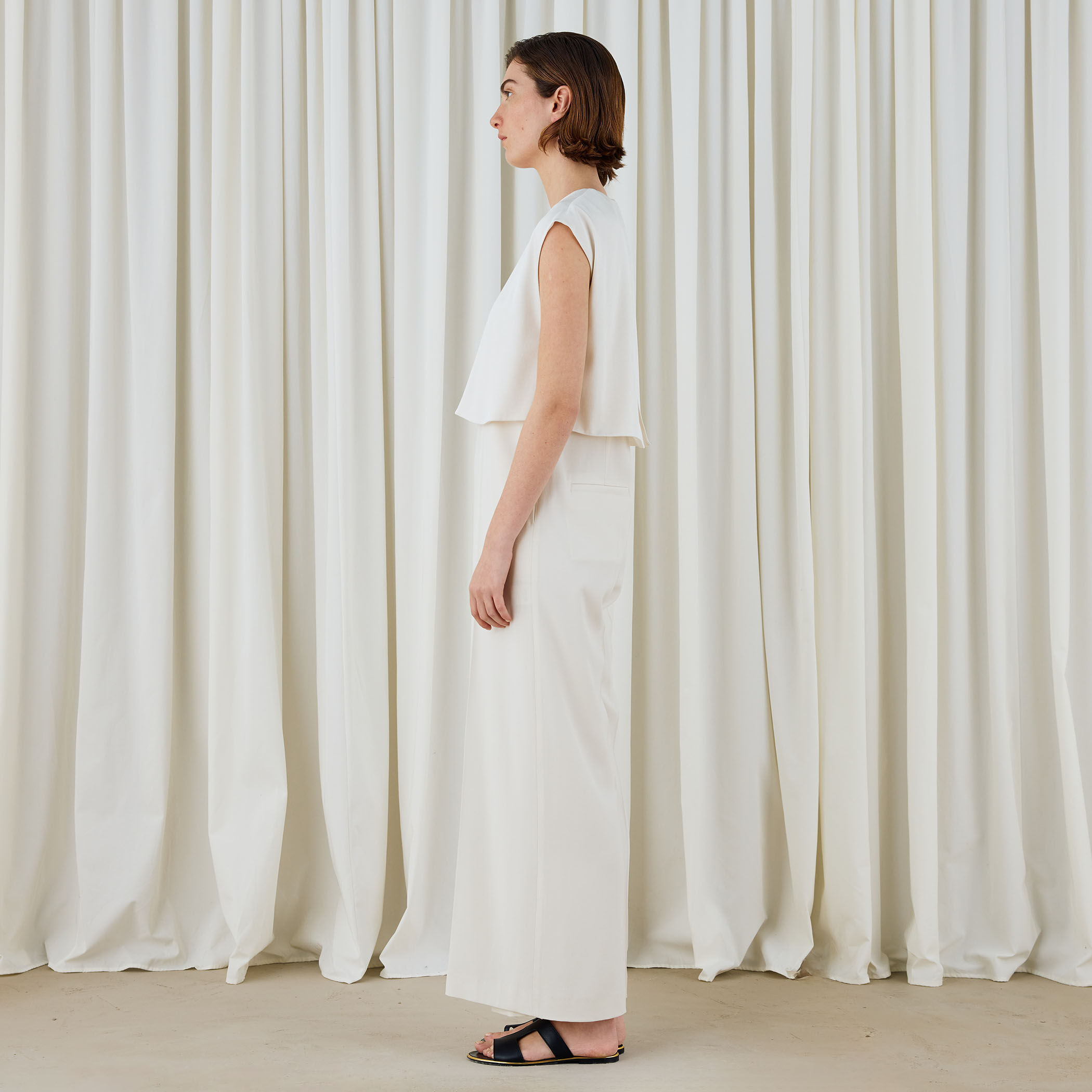 サテンジョーゼット オールインワン｜トゥモローランド 公式通販