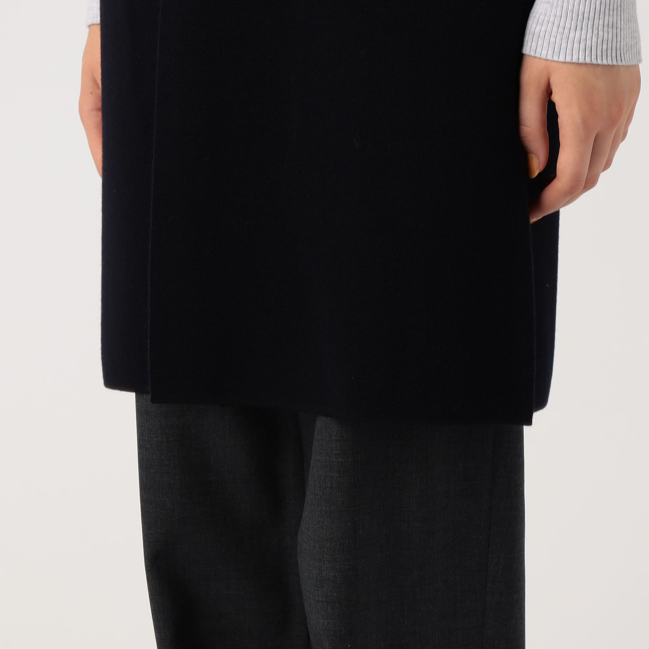 □ウーステッドミラノリブ ロングベスト｜トゥモローランド 公式通販