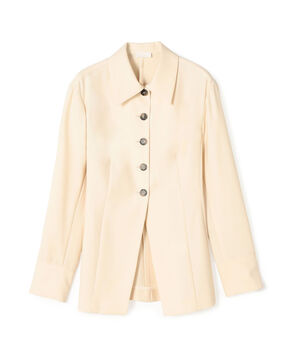 ハイツイストビエラ ステンカラーシャツジャケット