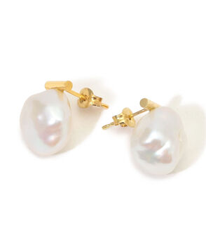 【別注】januka バロックパールピアス