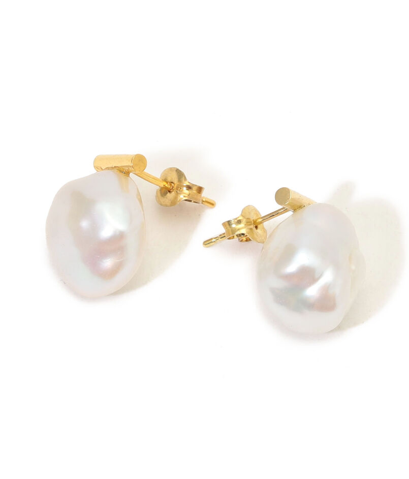 【別注】januka バロックパールピアス