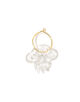 LEVENS JEWELS BOW HOOP 片耳ピアス