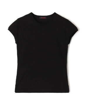 コットンポリエステル フレンチスリーブプルオーバー