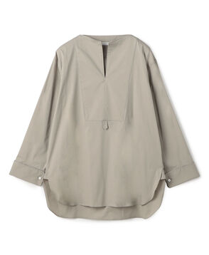 ストレッチタイプライター ブザムロングブラウス