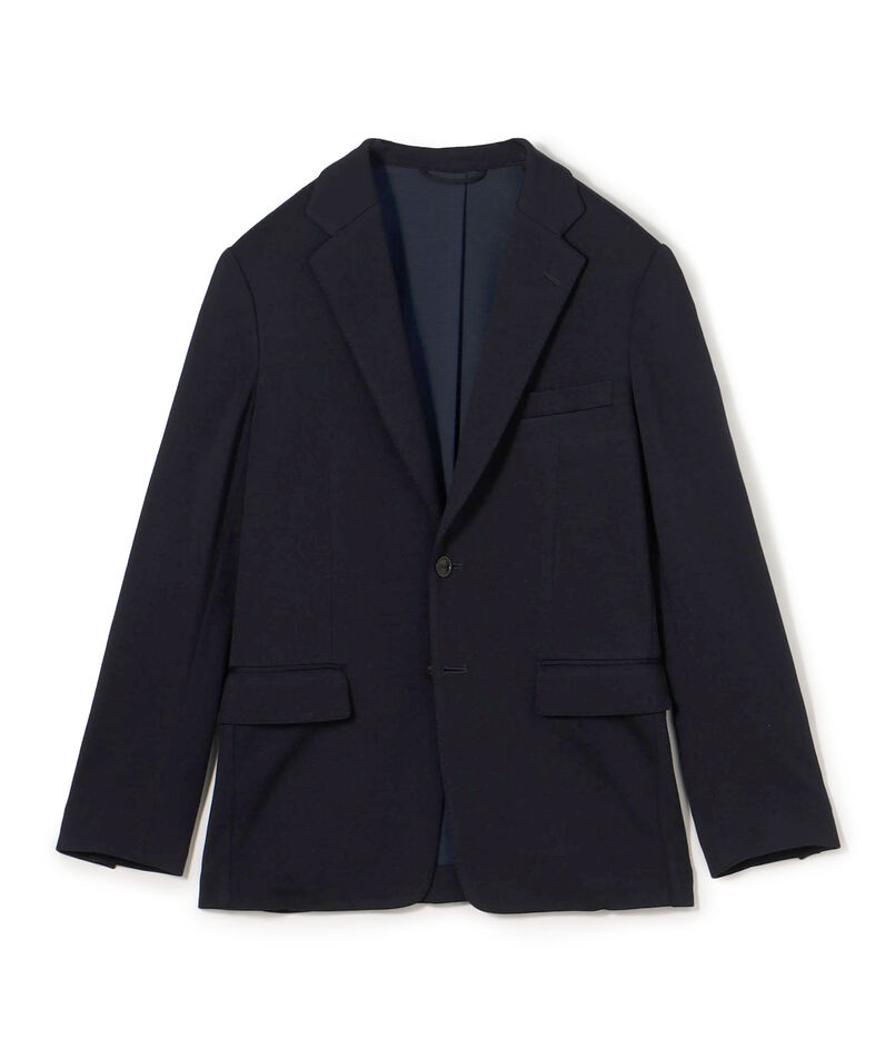 ウールコットンジャージー シングルブレステッド2Bジャケット DONDI