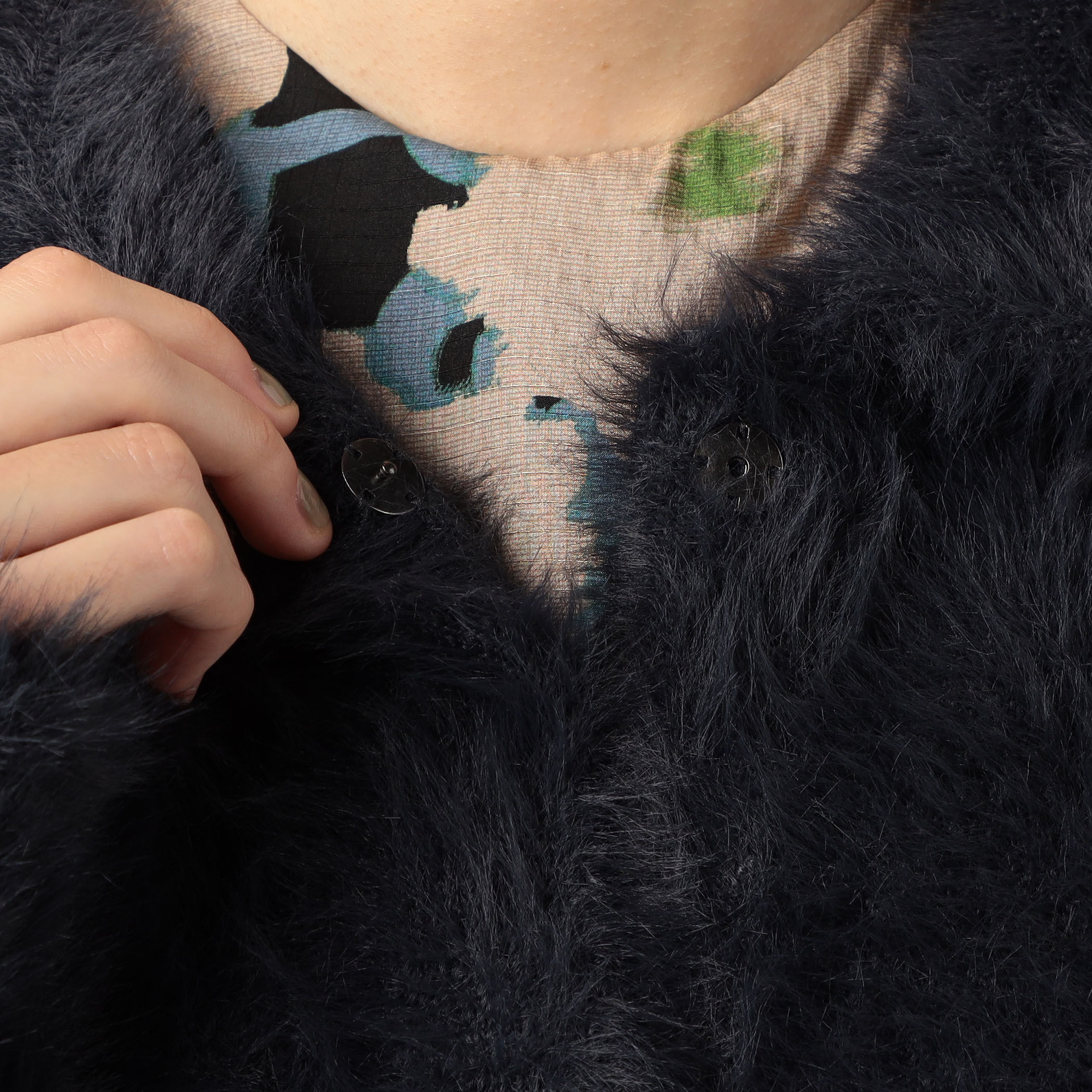 □フェザーヤーン ステンカラーカーディガン｜トゥモローランド 公式通販