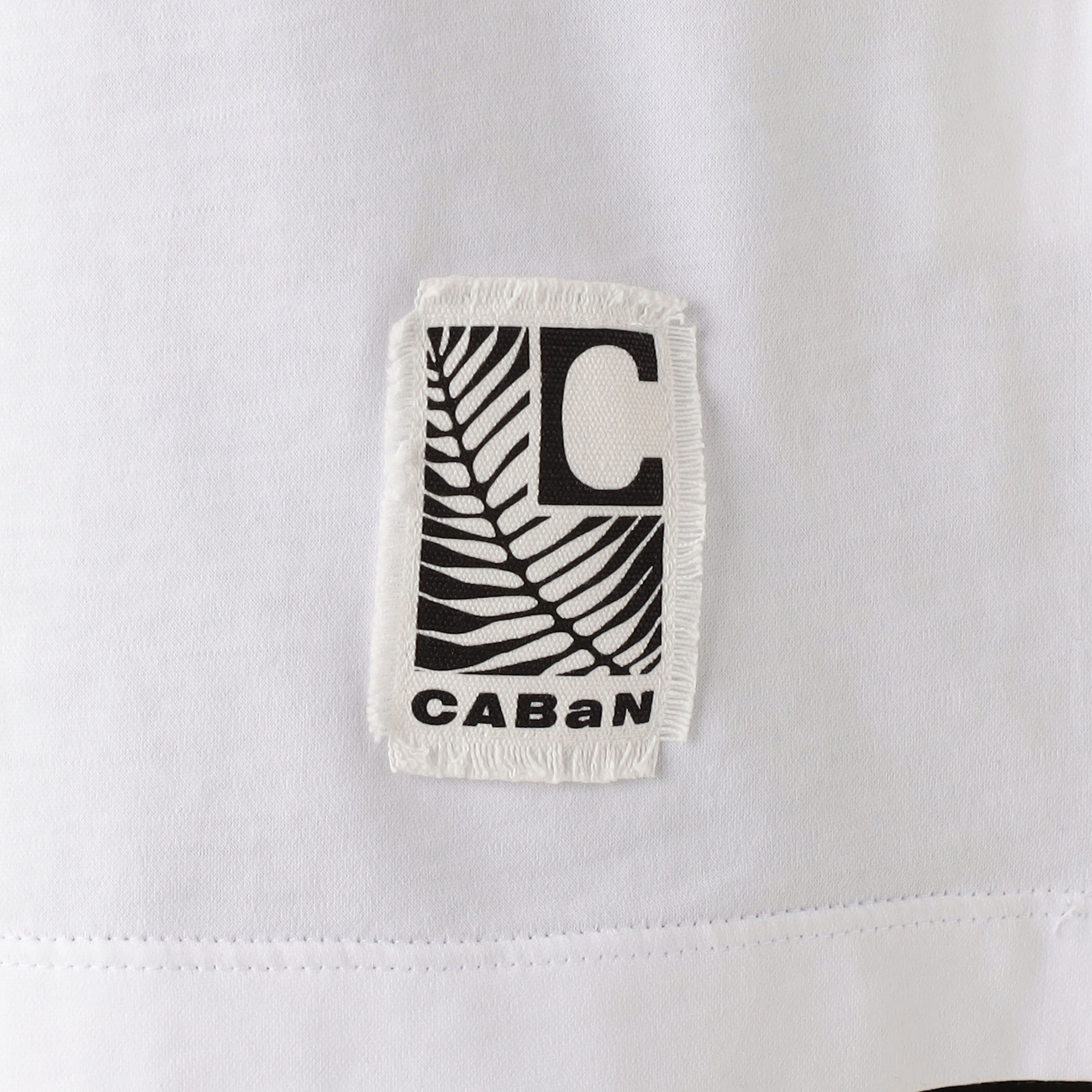 CABaN スビンコットン グラデーションプリントTシャツ