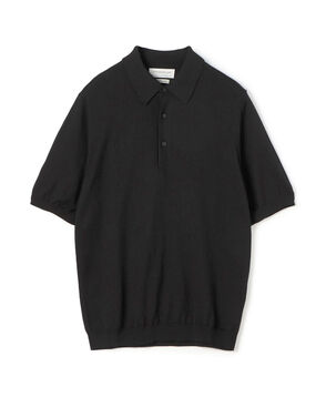 ■シルクコットン ニットポロシャツ SESIA