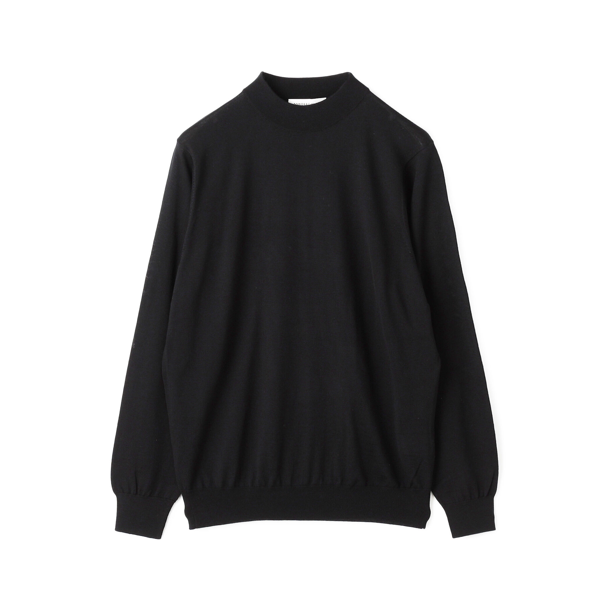 □TOMORROWLAND tricot スーパーファインメリノウール モックネック
