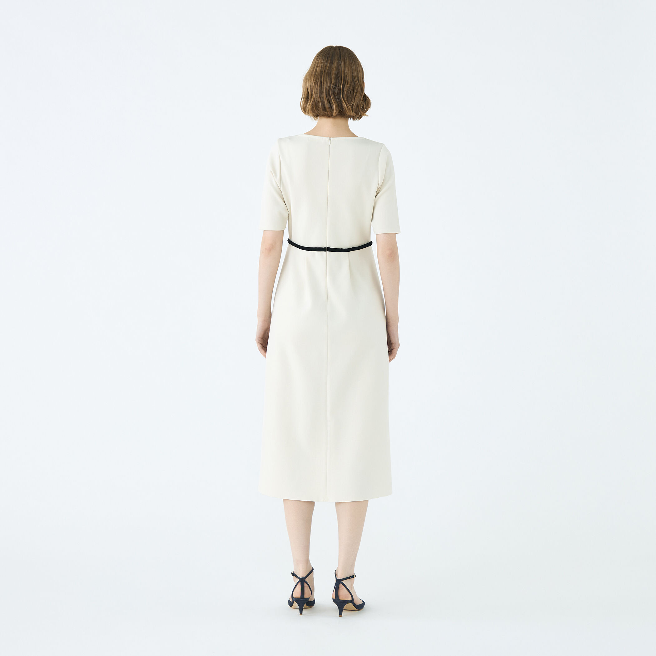 ミラノリブ ハイウエストワンピース｜トゥモローランド 公式通販