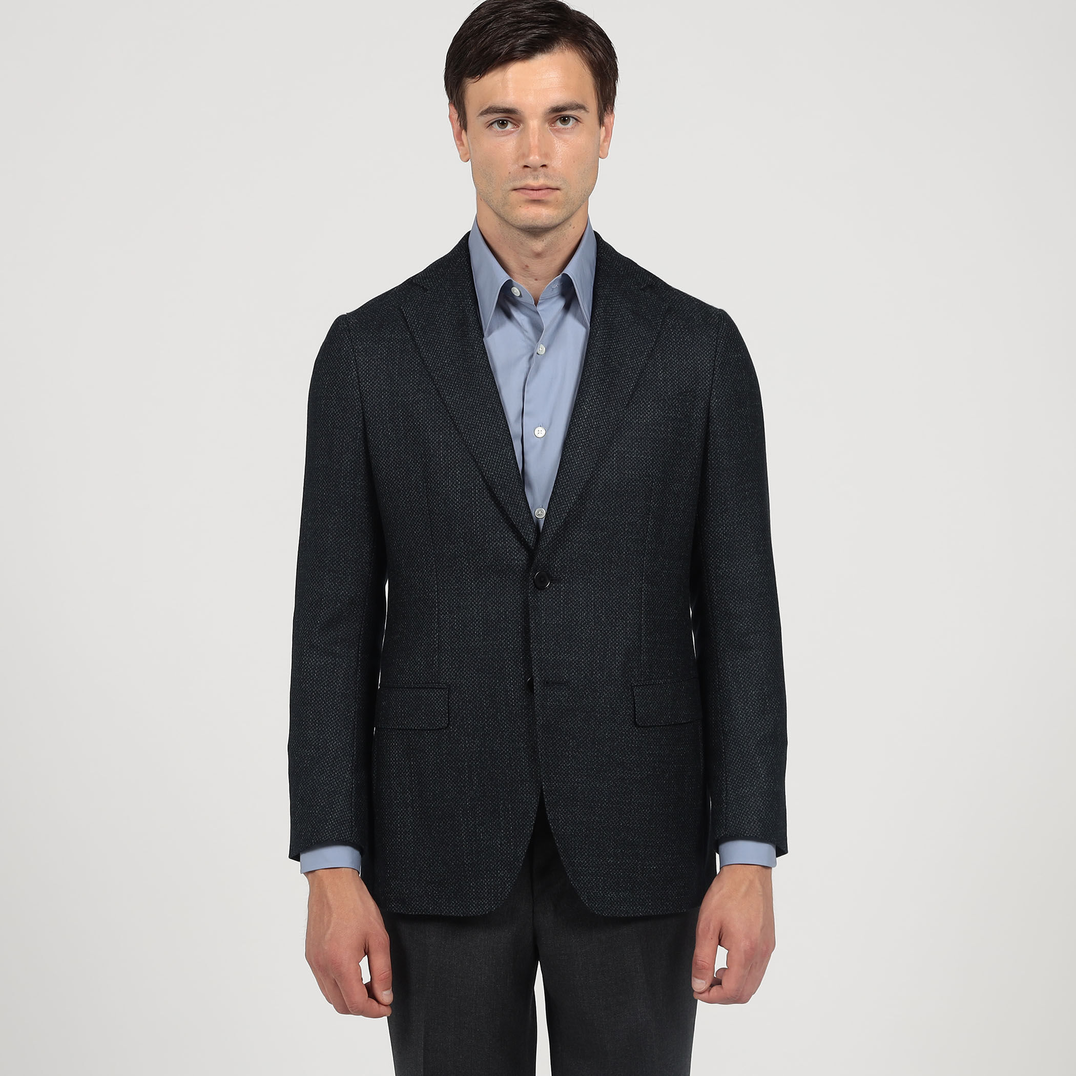 Loro Piana シルクカシミヤソフトツイード ジャケット　XXL 3L Loro Piana シルクカシミヤソフトツイード ジャケット XXL 3L