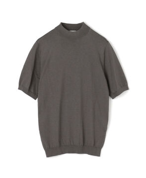 ■シルクコットン モックネックプルオーバー SESIA