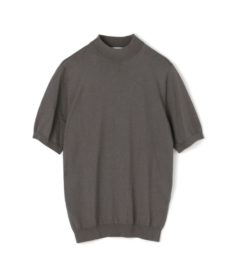 ■シルクコットン モックネックプルオーバー SESIA