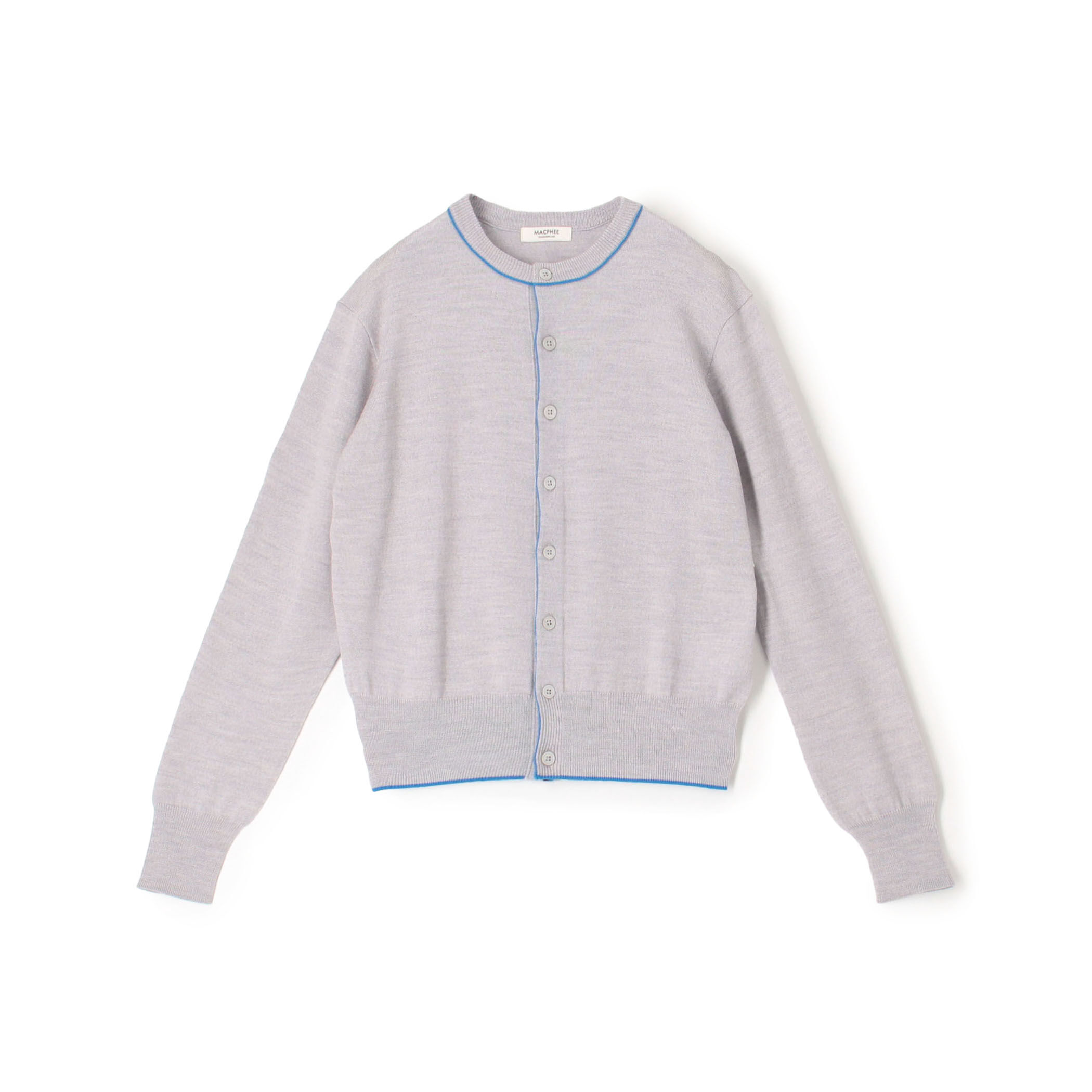 トゥモーランド　クルーネックカーディガン セール】 ムートン クルーネックカーディガン （カーディガン・ボレロ