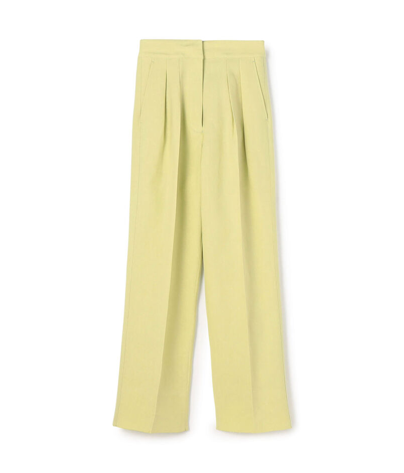 ■ヘンプコットン タックワイドパンツ