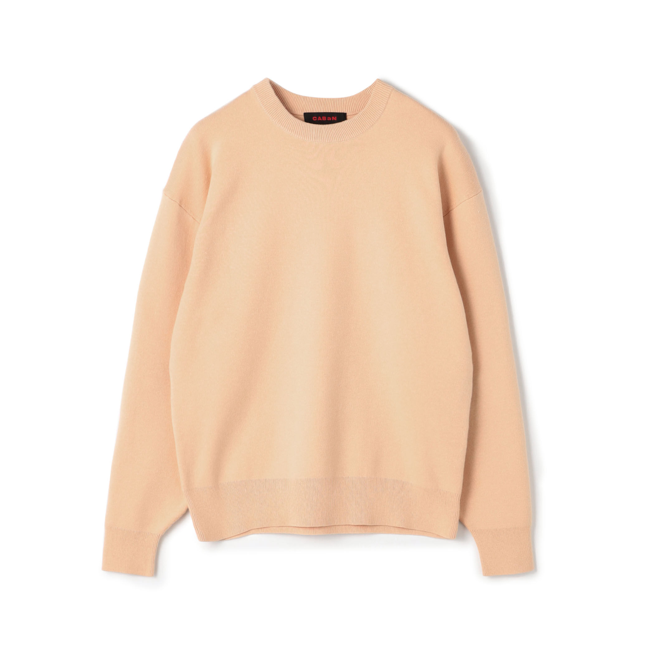 CABaN コットンカシミヤ クルーネックプルオーバー