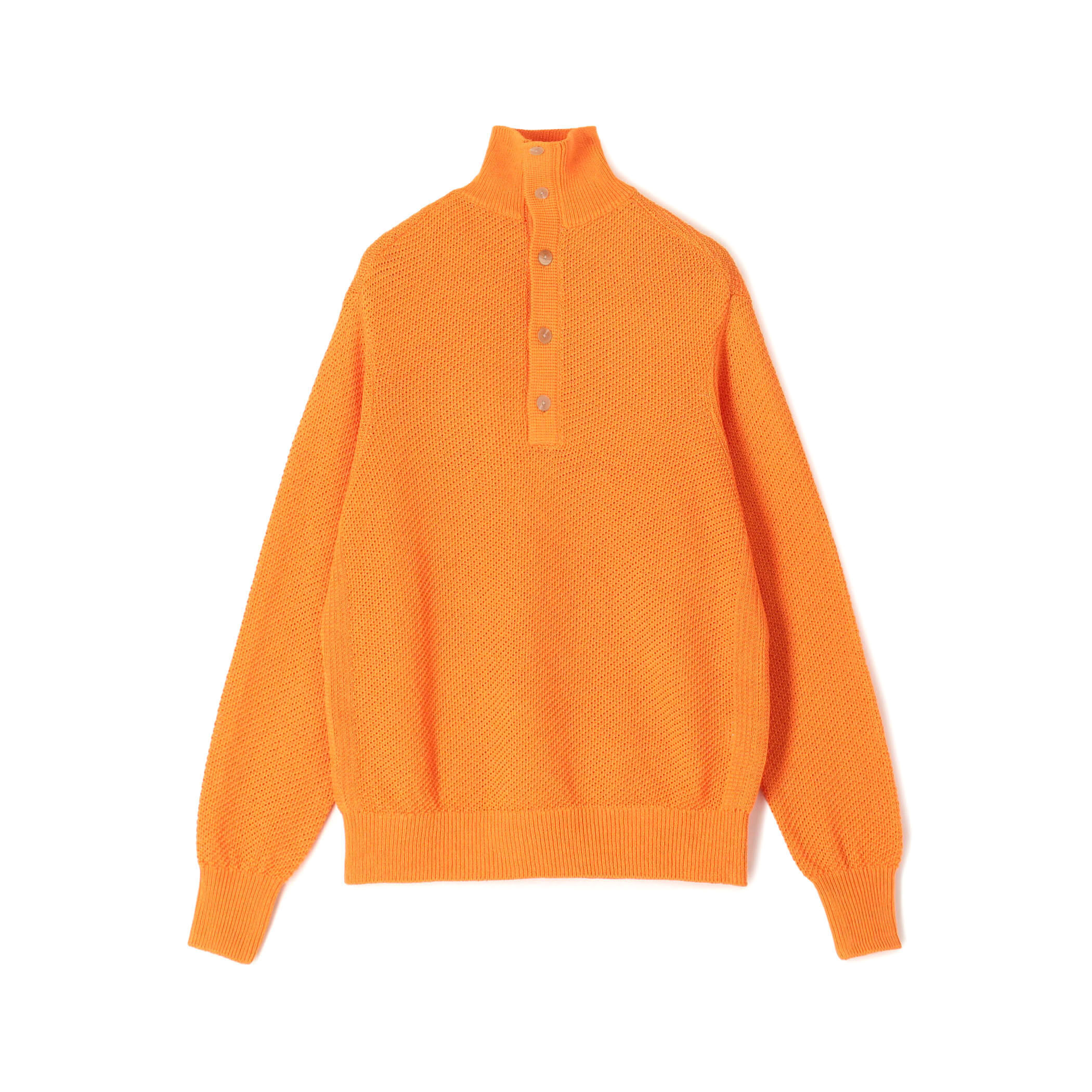 TOMORROWLAND tricot ギマコットンニット スタンドカラープルオーバー