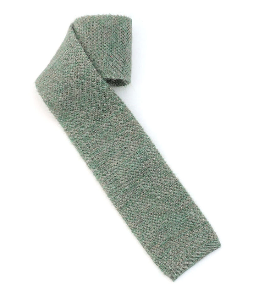Bleck ウールナイロン ニットタイ