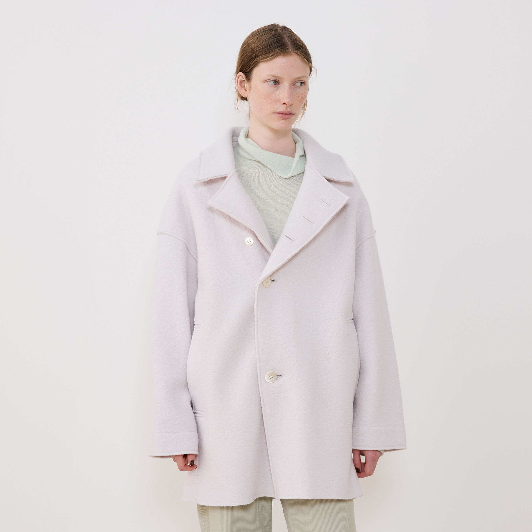 ボイルドウール Pコート｜トゥモローランド 公式通販