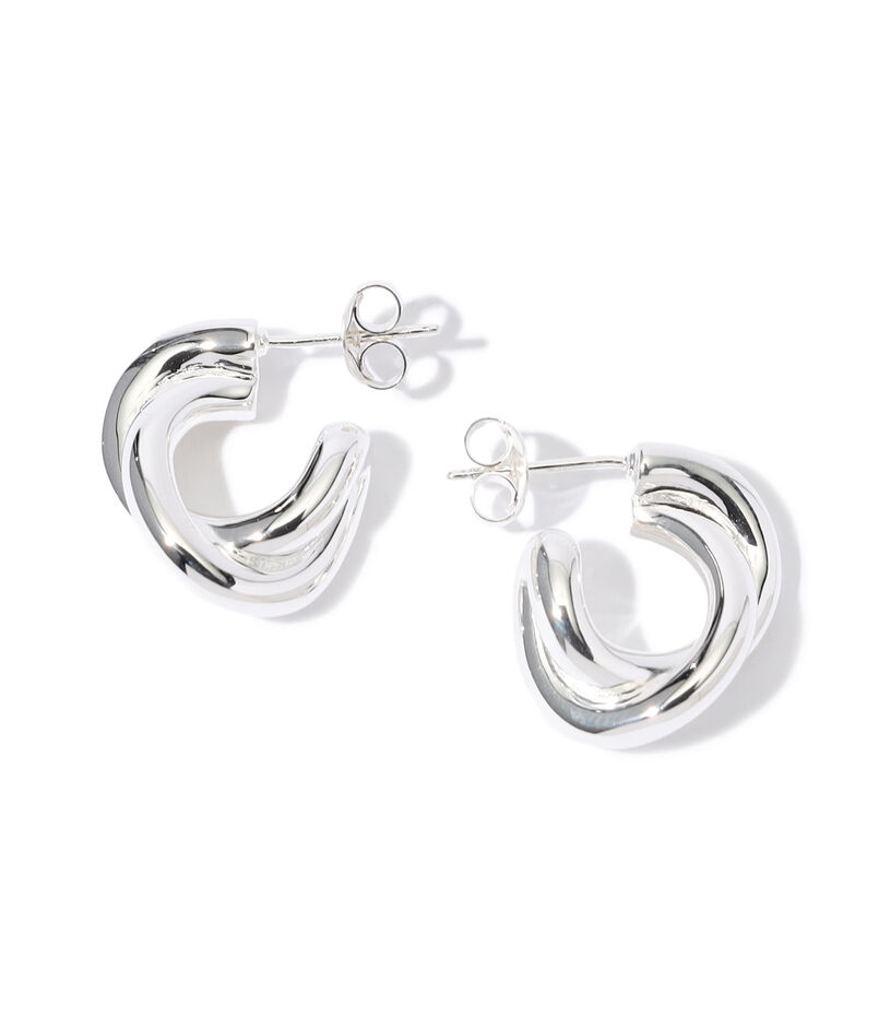 LIE STUDIO The Diana シルバーピアス