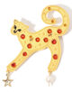 MERCEDES SALAZAR JAGUAR GOLDEN ブローチ