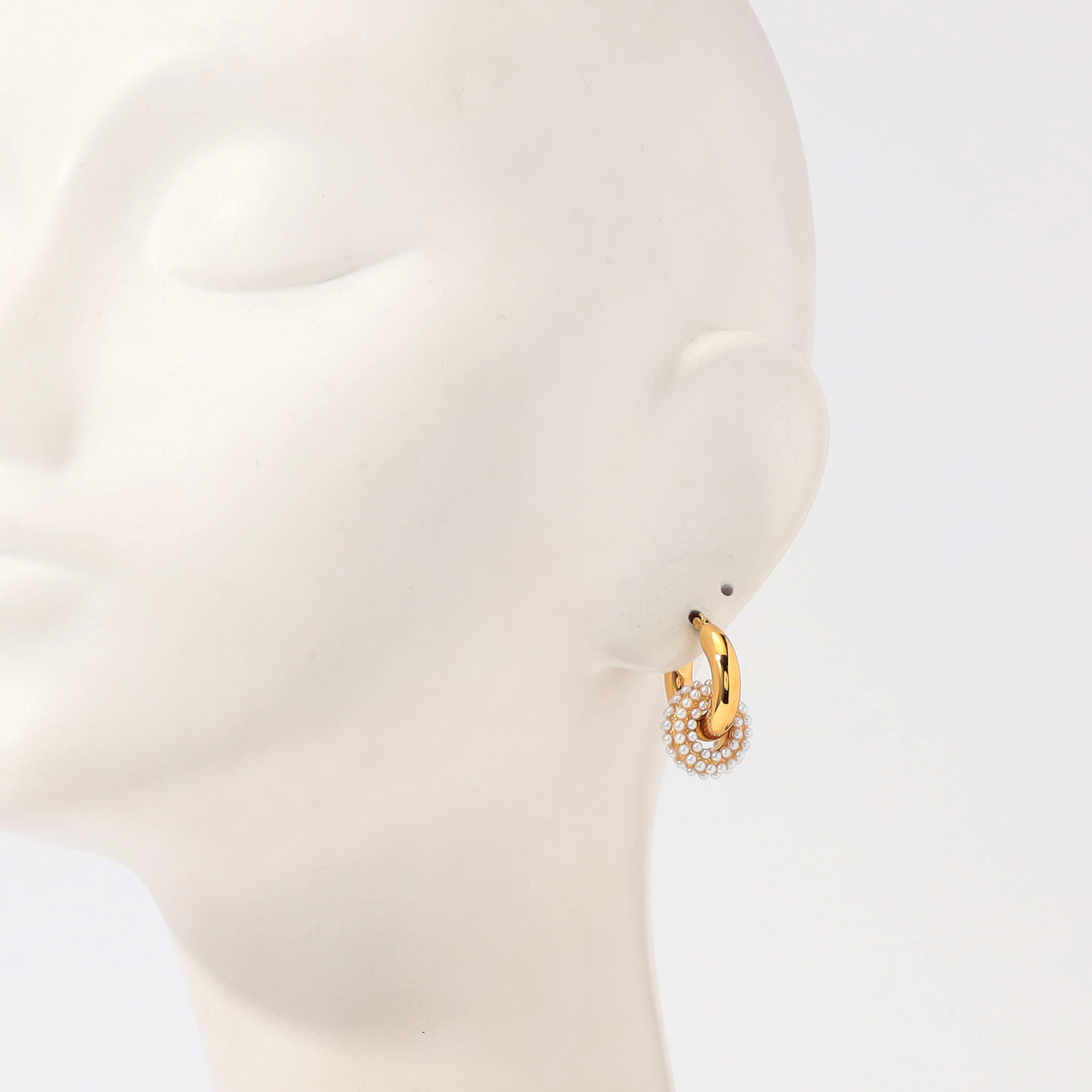 Kenneth Jay Lane pearl ring ピアス｜トゥモローランド 公式サイト