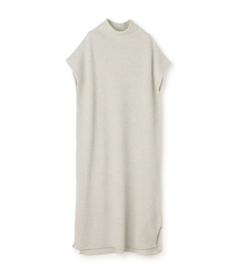 ラムズウール ビルドネックワンピース