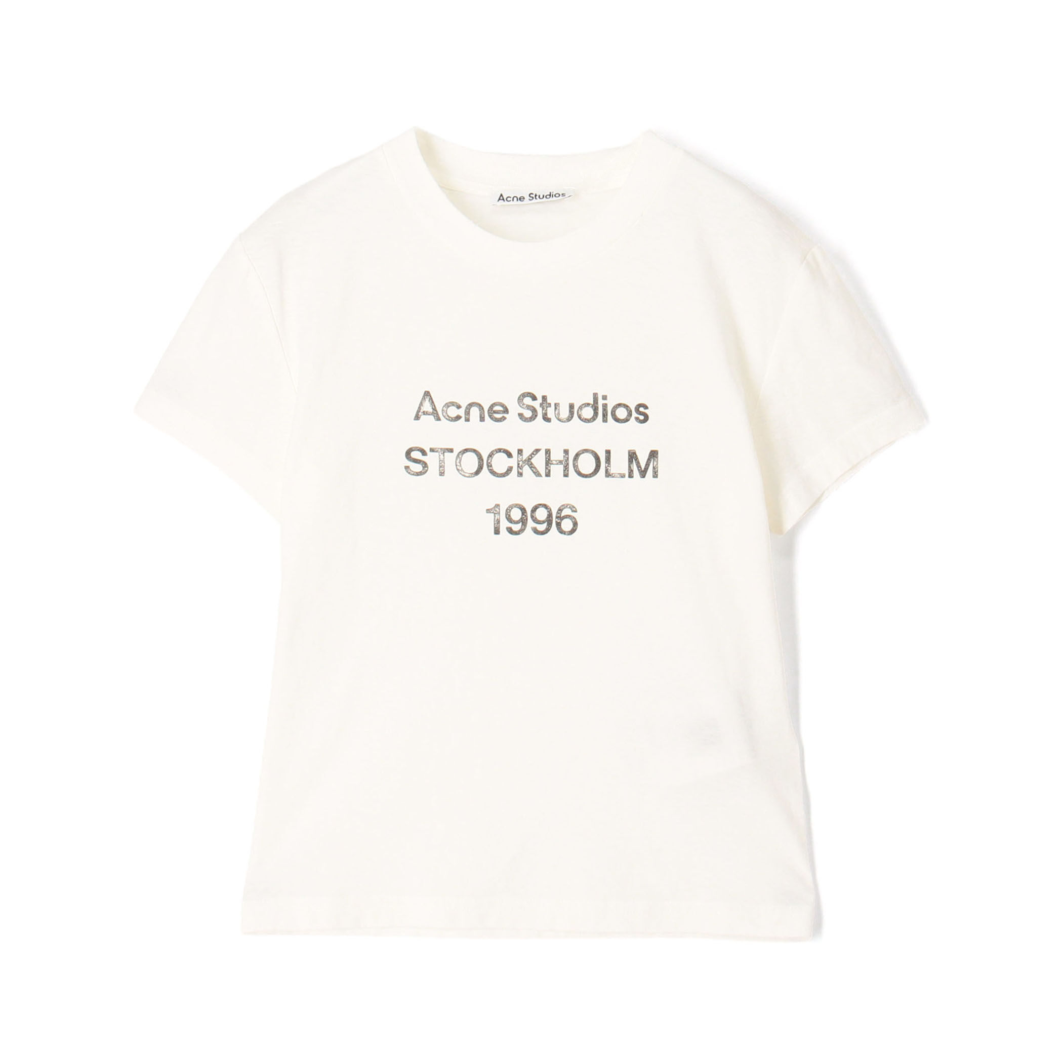 Acne Studios コットンリネン ロゴTシャツ｜トゥモローランド 公式サイト