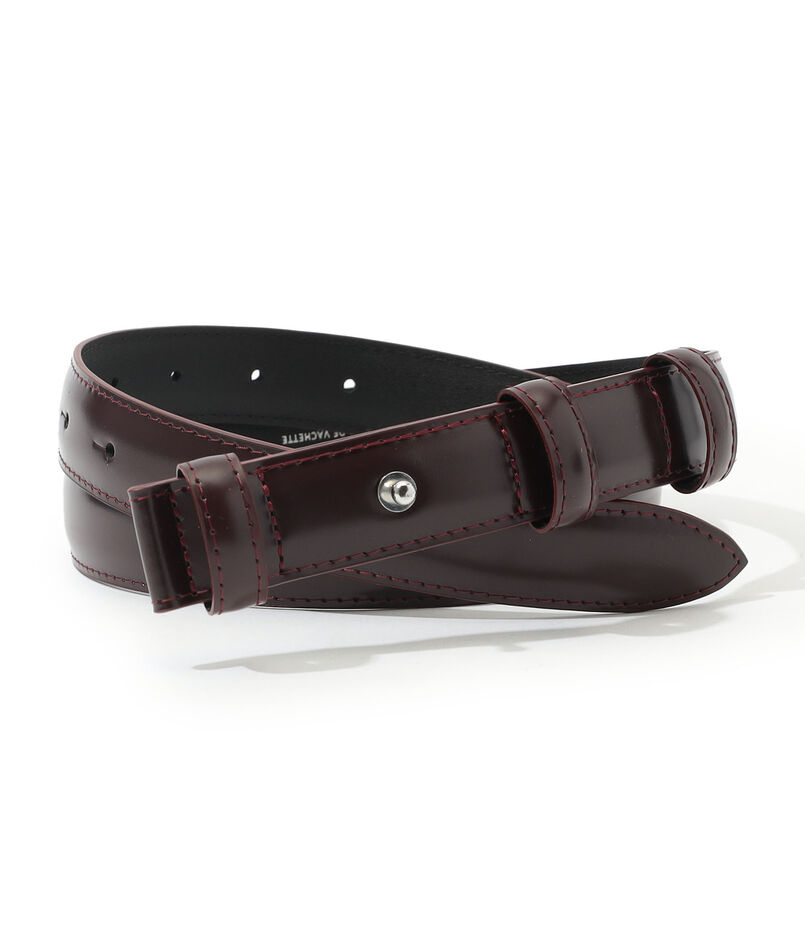 【別注】MAISON BOINET box narrow leather belt