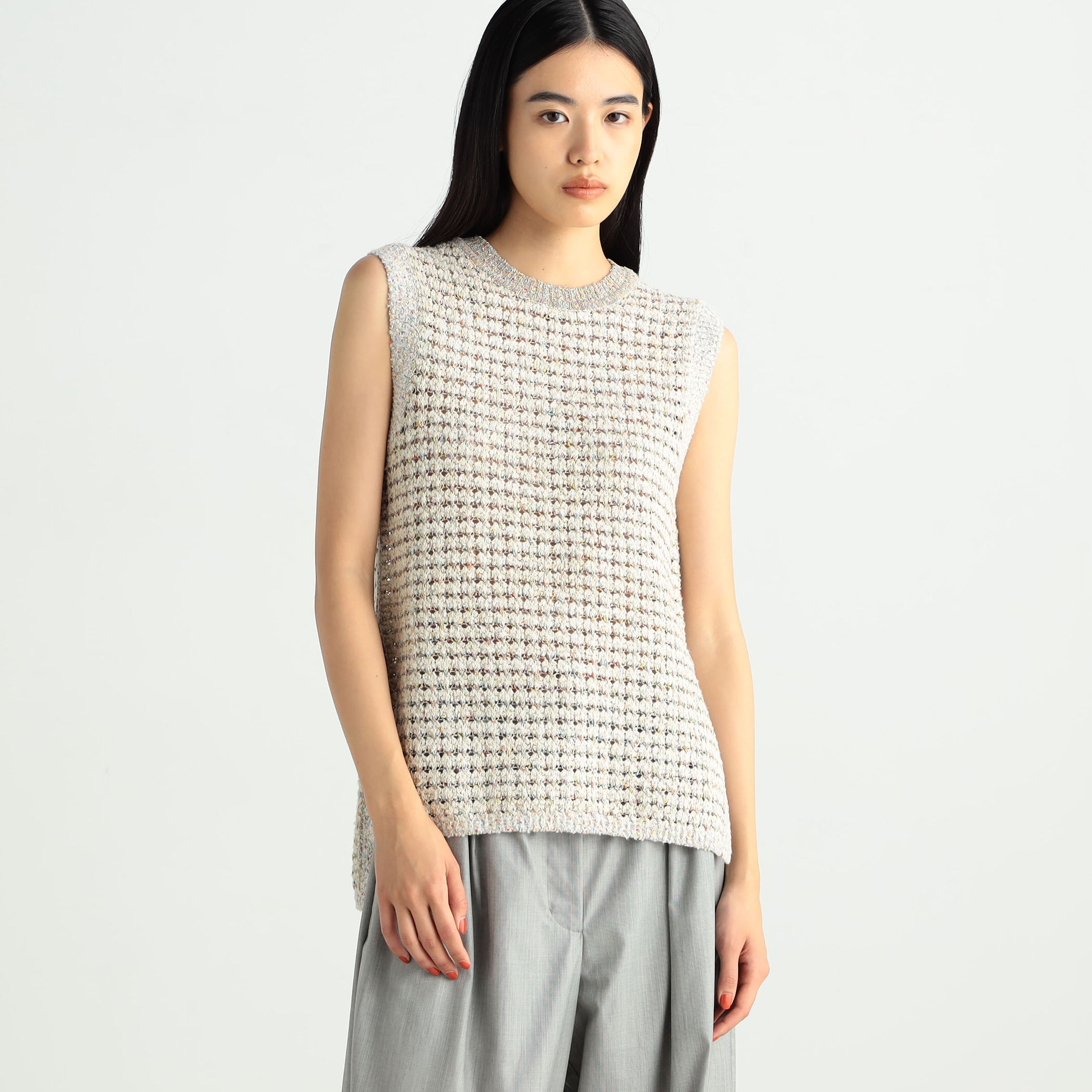 nae ツイードベスト □ネップツイード ベスト｜トゥモローランド 公式通販