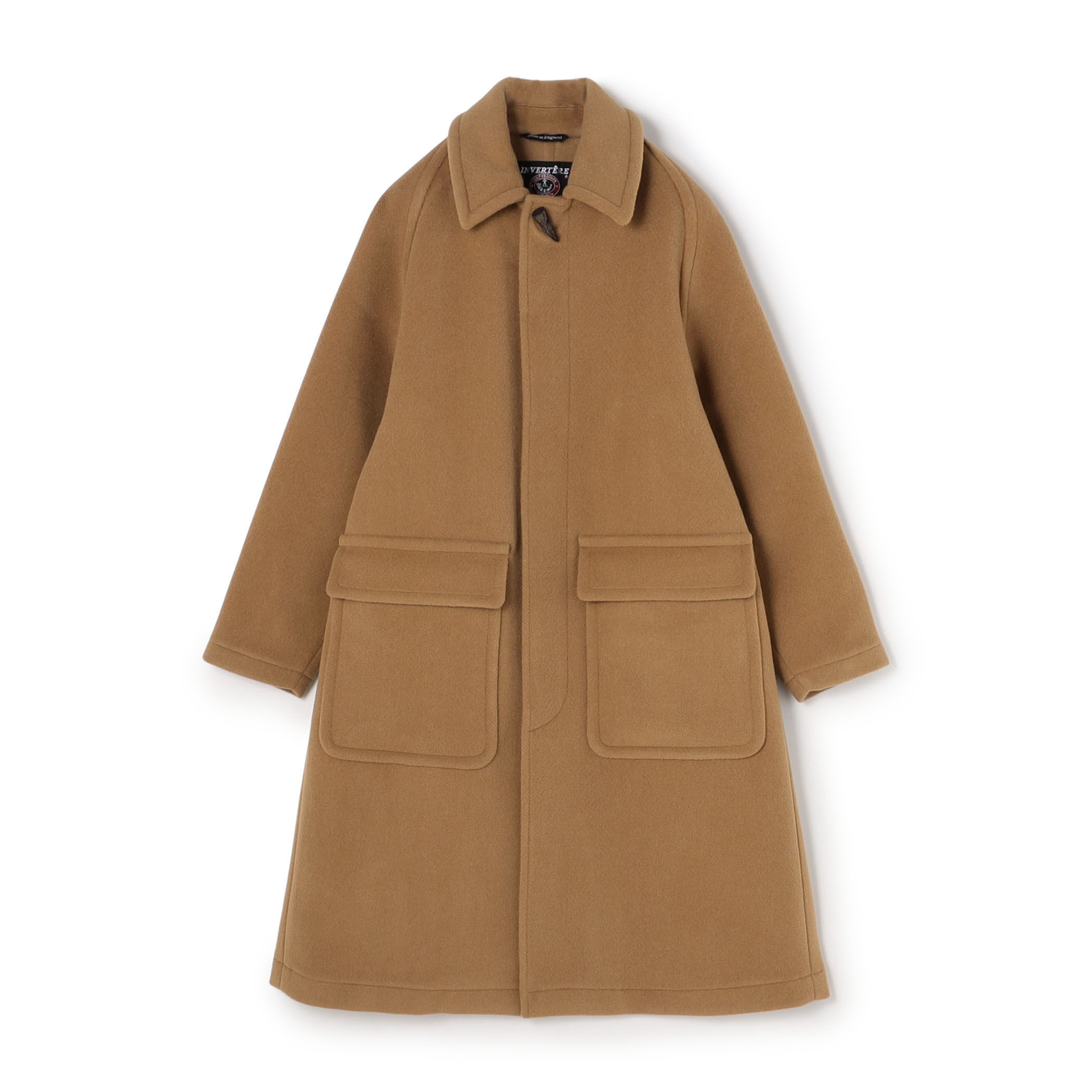 別注】INVERTERE ウール ステンカラーコート｜トゥモローランド