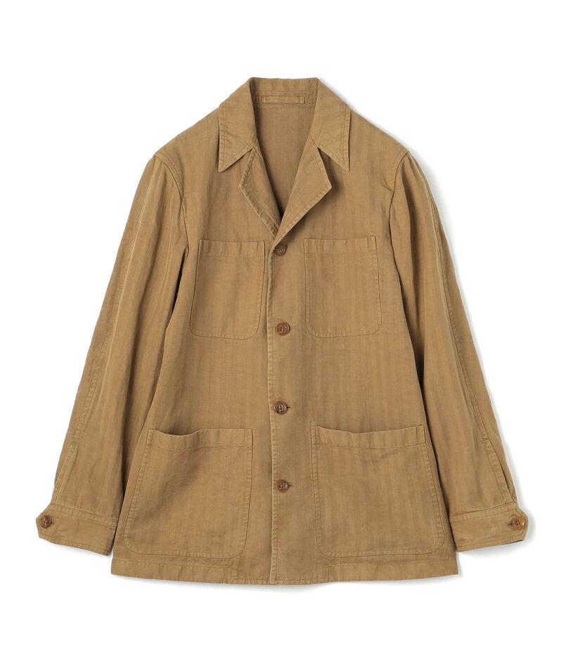 セルロースリネンコットン カバーオールジャケット SONDRIO