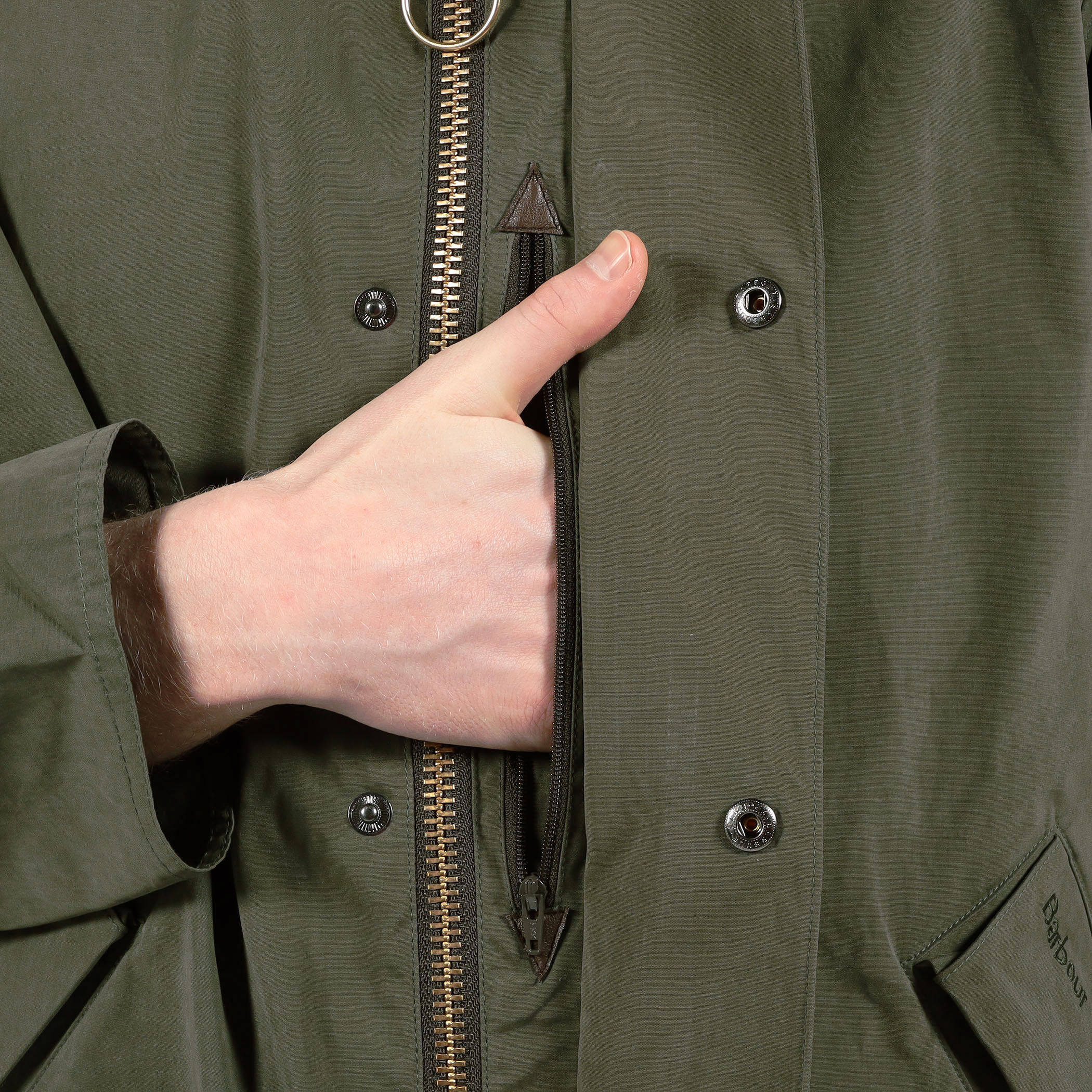 Barbour TRANSPORT コットンポリエステル ブルゾン｜トゥモローランド