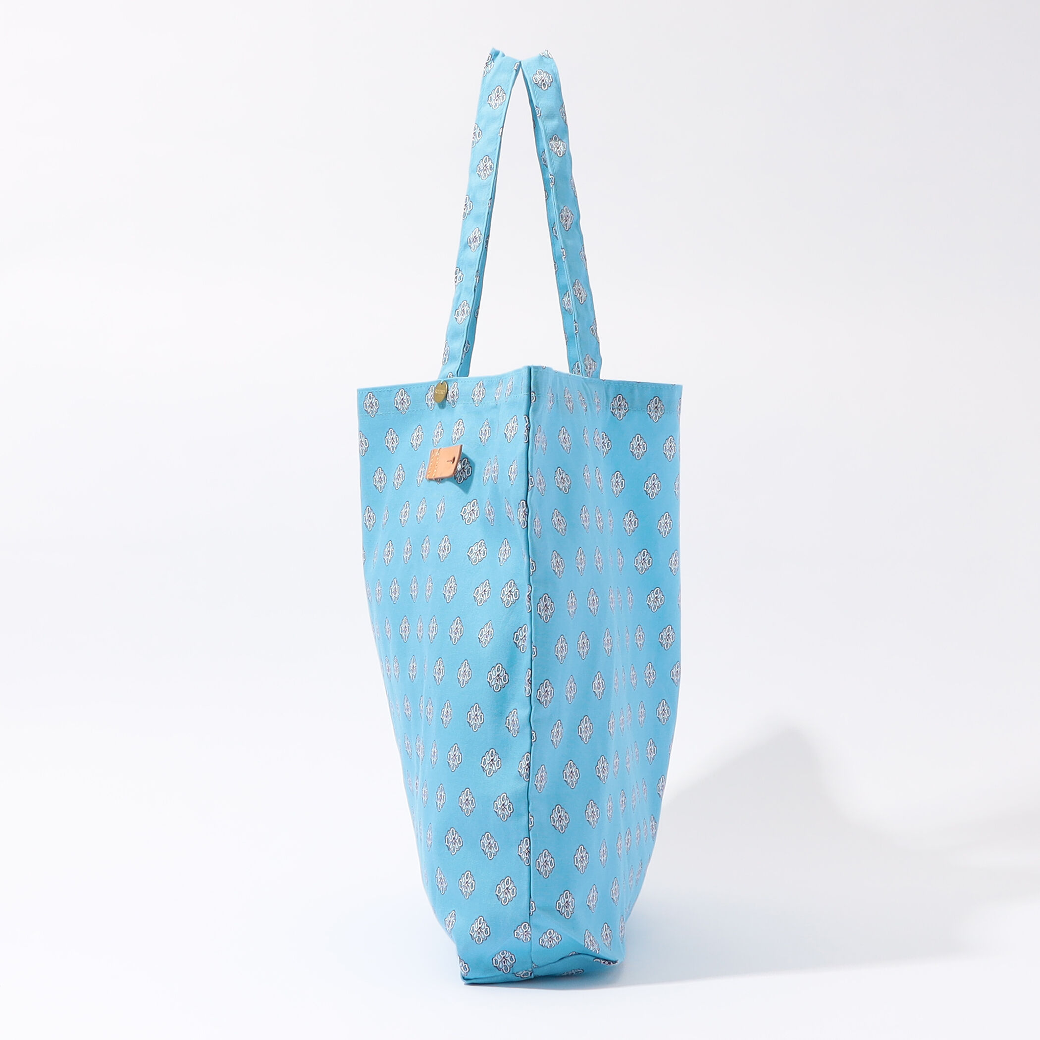 SOULEIADO コットンオックス ポケッタブルトートバッグ