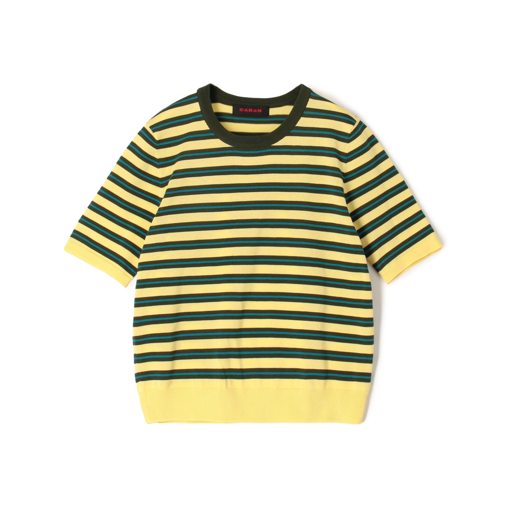 コットンストライプ ハーフスリーブプルオーバー｜トゥモローランド