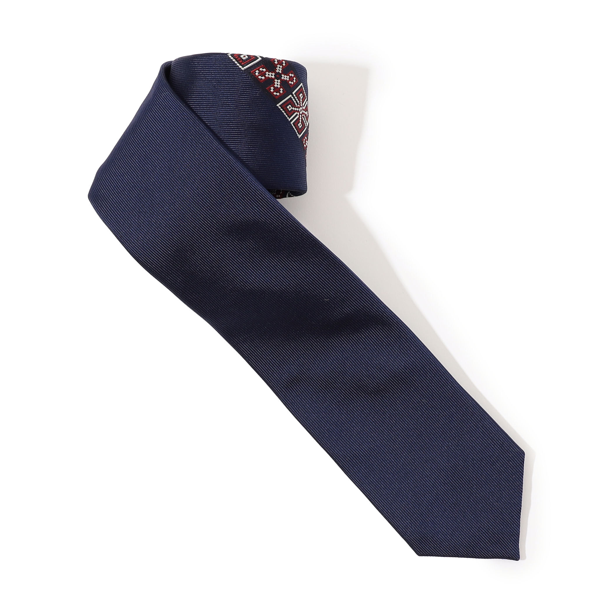 TOMORROWLAND シルク 小紋柄 ナローネクタイ｜トゥモローランド 公式通販