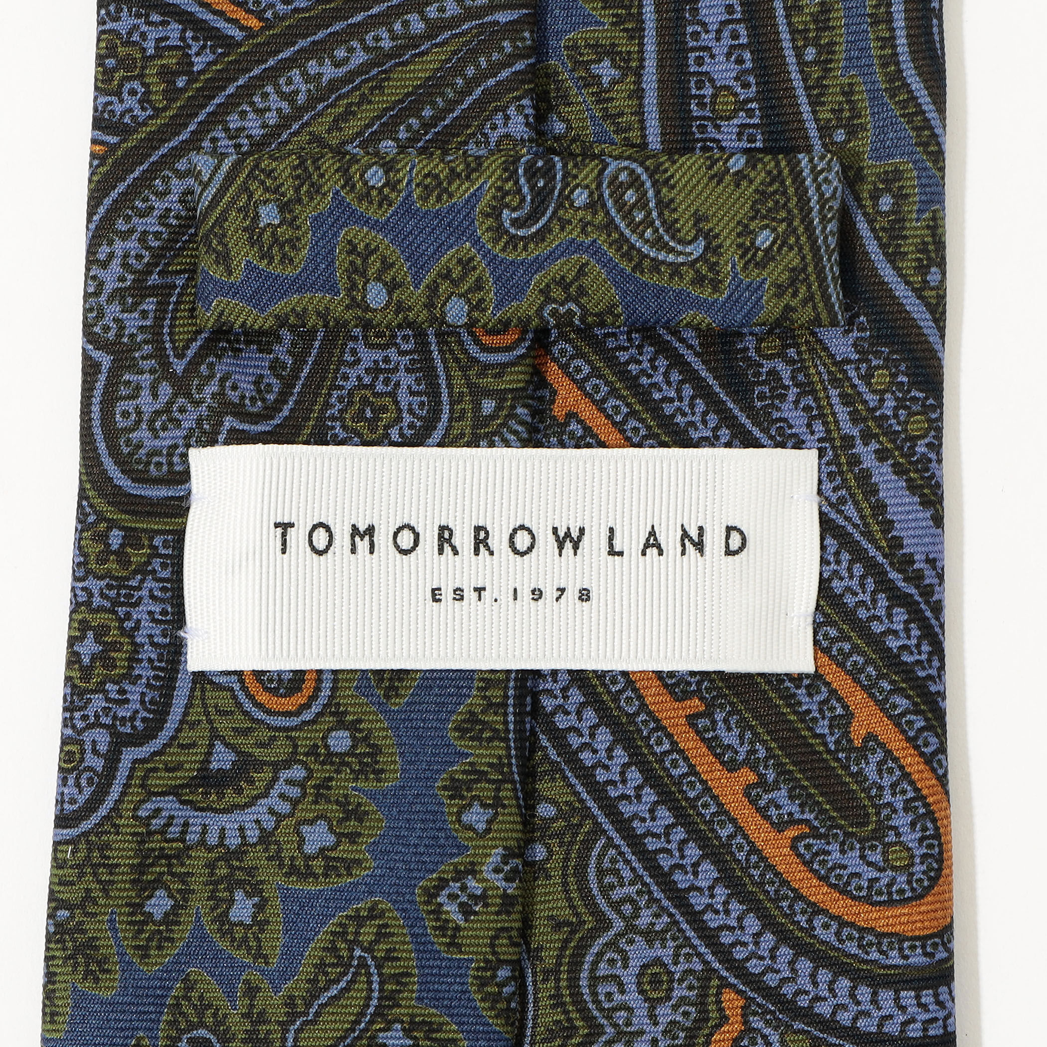 TOMORROWLAND シルク ペイズリーネクタイ｜トゥモローランド