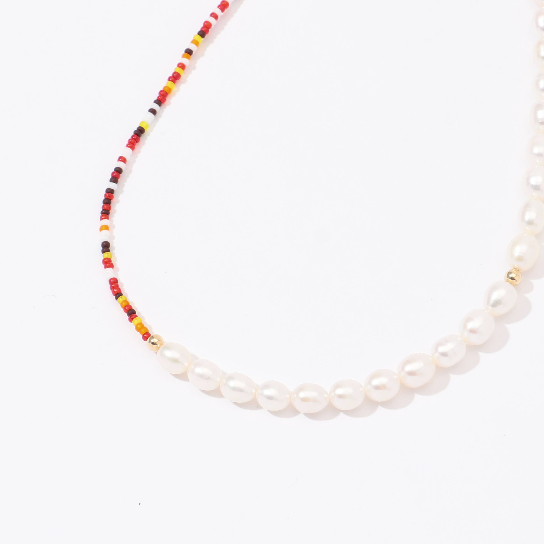 ネックレス フレンチビーズ ハンドメイド Eliou Ur Jewelry