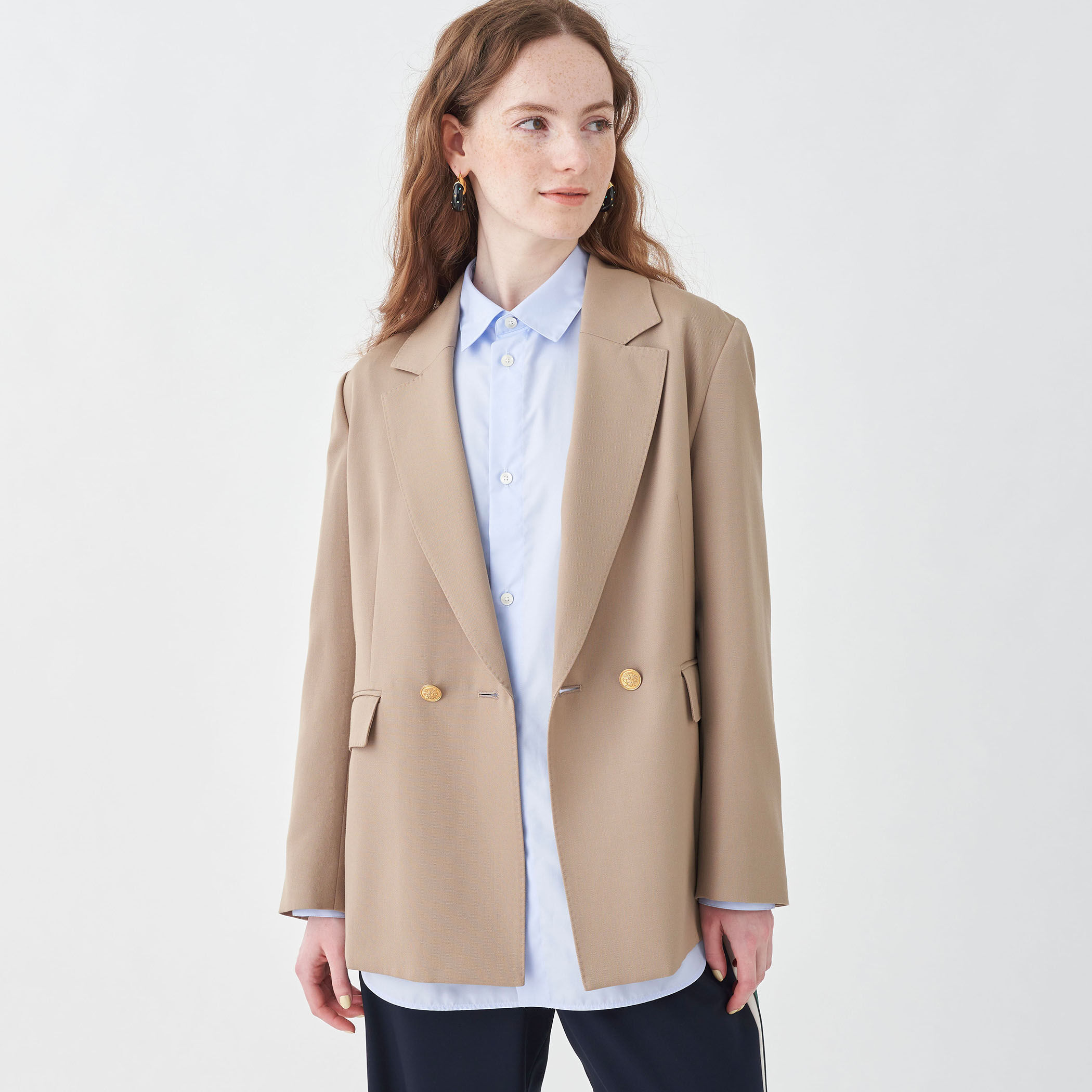 トゥモローランド、MACPHEE 、ジャケット ウールギャバジン ダブルブレストジャケット｜トゥモローランド 公式通販