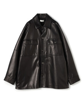 ラムレザー オーバーサイズジャケット