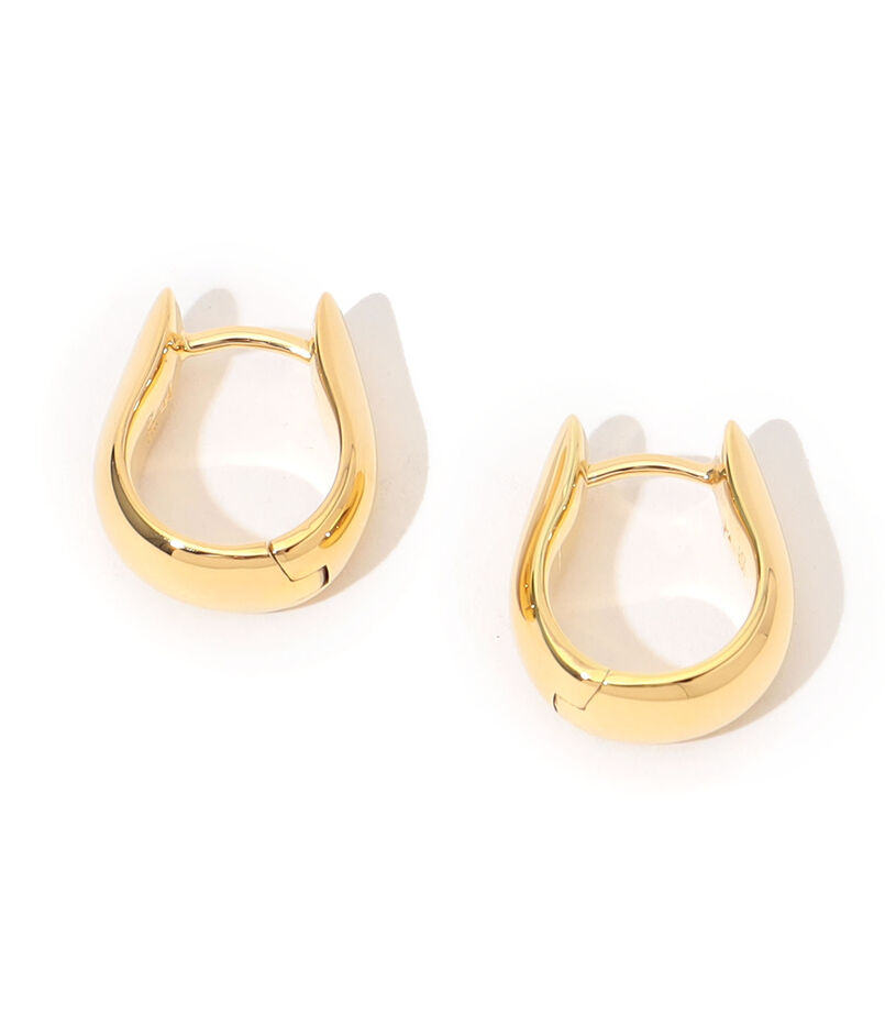 TOM WOOD Oyster Hoops S Gold