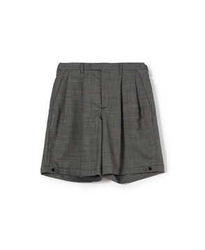 MAATEE&SONS  ウールモヘヤ 2プリーツ ショートパンツ