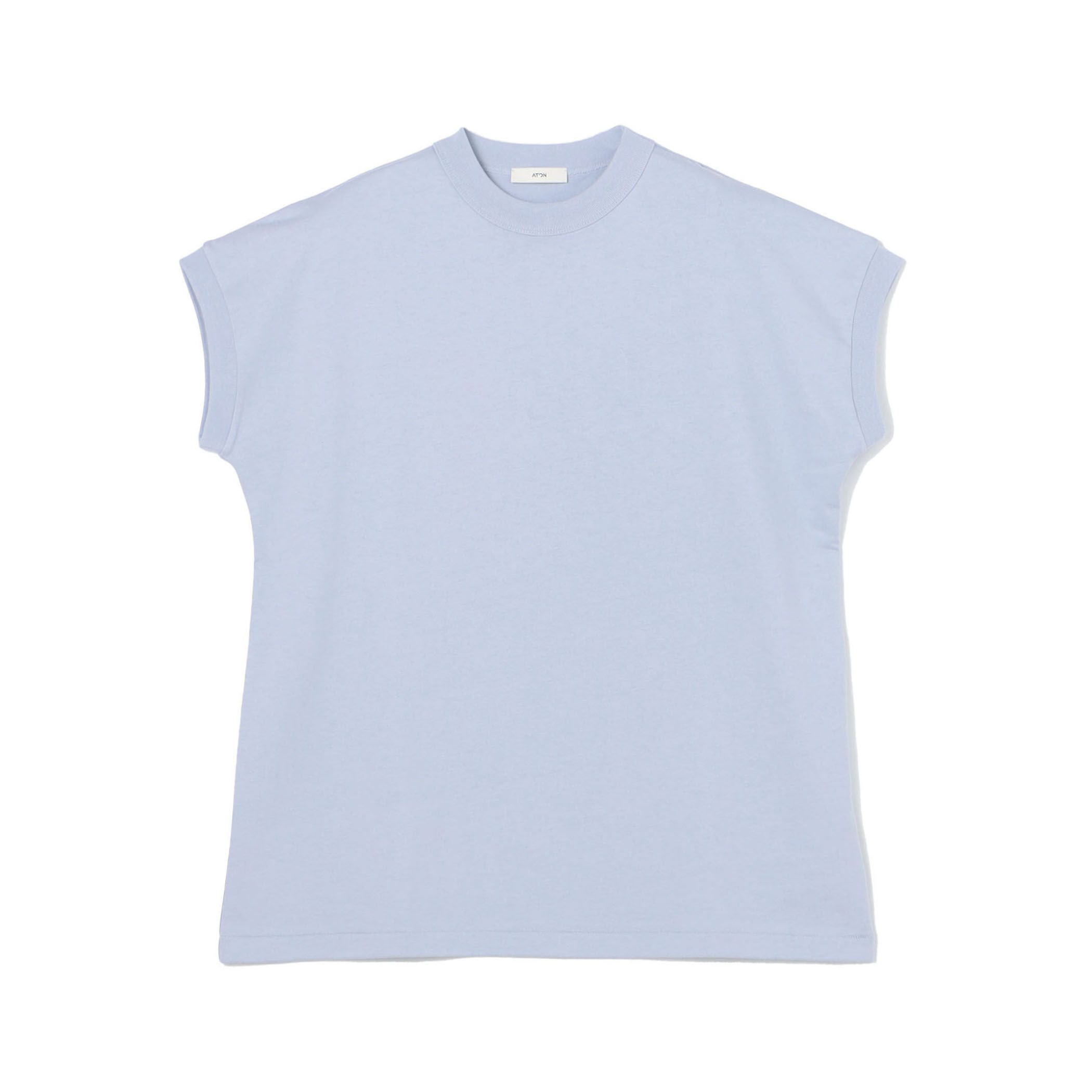 完成品ATON コットン オーバーサイズプルオーバー Tシャツ(半袖/袖なし)