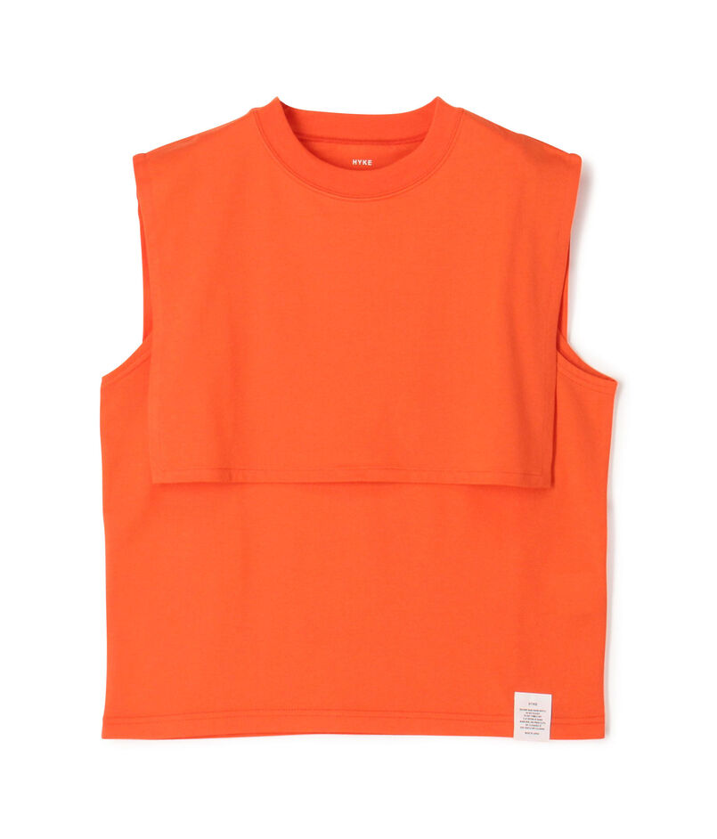 HYKE SLEEVELESS TEE