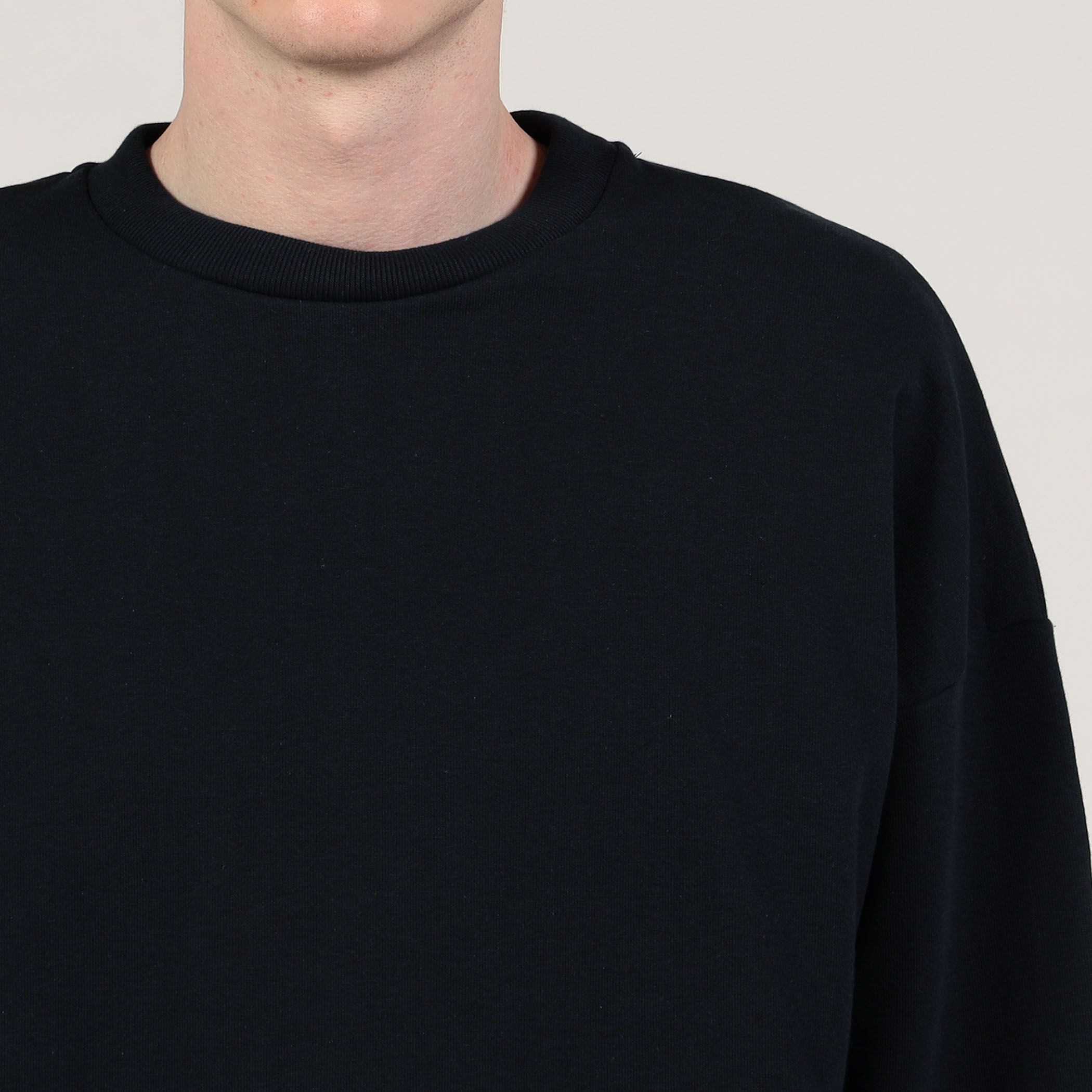 別注】KNITTING FACTORY 吊り裏毛 ロングスリーブ クルーネック プル