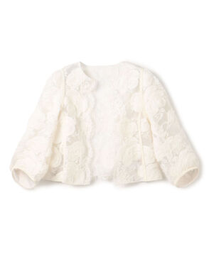 リバーレース クロップドジャケット