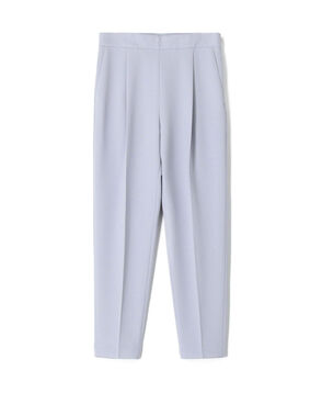 ドライダブルクロス フロントタックテーパードパンツ