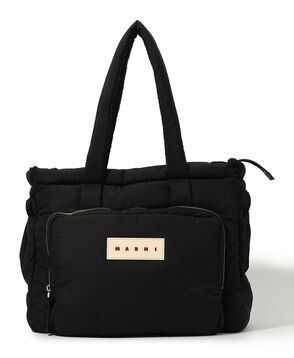 MARNI BOSTON ブラック Puff E/W トートバッグ