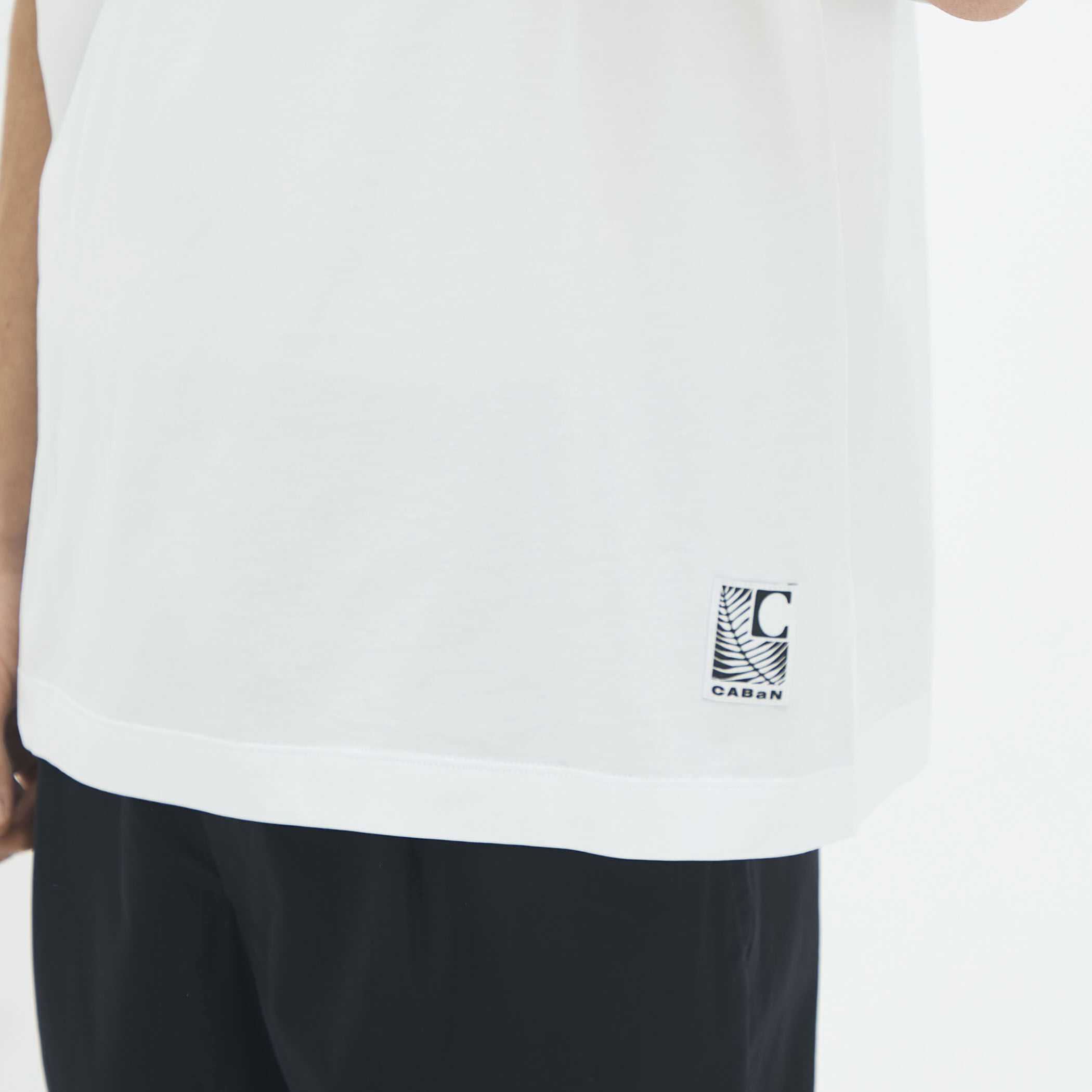 【新品未使用】CABaN ホワイト Tシャツ ノベルティ 新品未使用】CABaN ホワイト S Tシャツ ノベルティ 白 エコバッグ