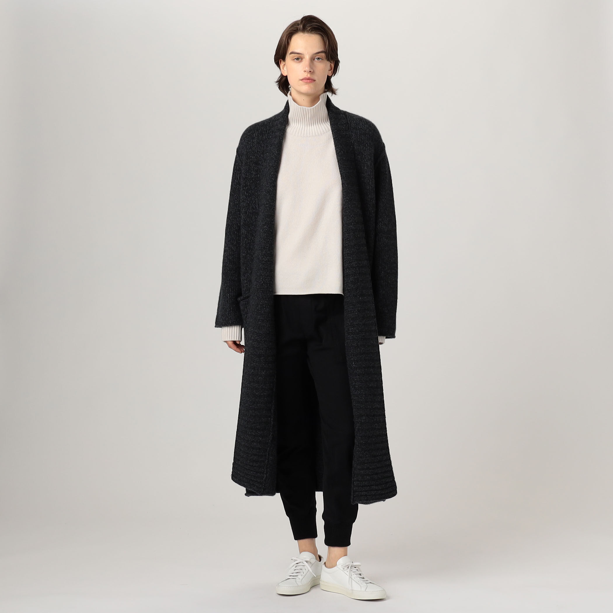 Skull cashmere ウール カシミヤ ニット カーディガン グレー 0V3A3748_a14972cb-0dd2-47e2-